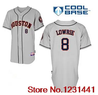8 Jed Lowrie Houston Astros Jerseys 43 Lance McCullers Jersey 50th Patch  Men's Cheap Custom Baseball Shirt White Gray Orange - AliExpress
