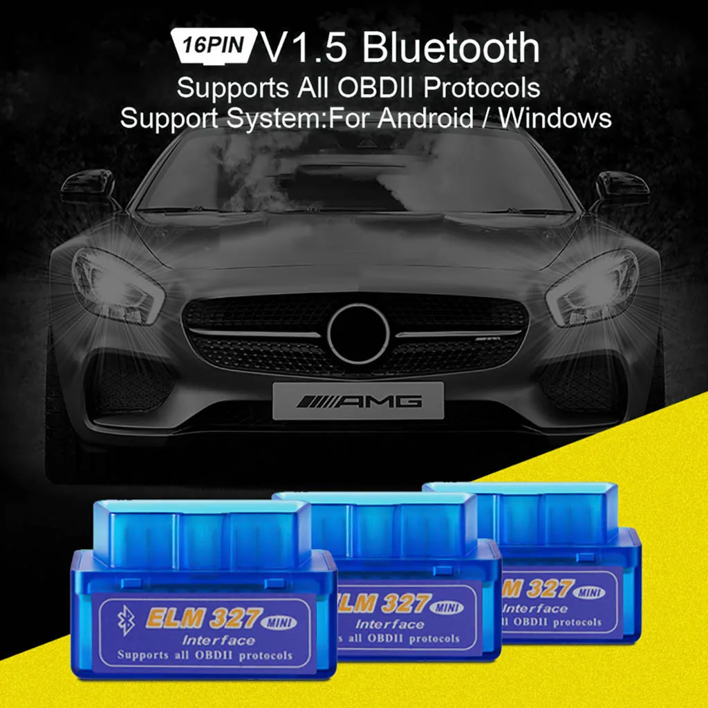 

ELM327 Viecar Bluetooth 4.0 OBDII OBD2 Diagnostic Tool Adapter For Android IOS Car fault diagnosis instrument detection scanner