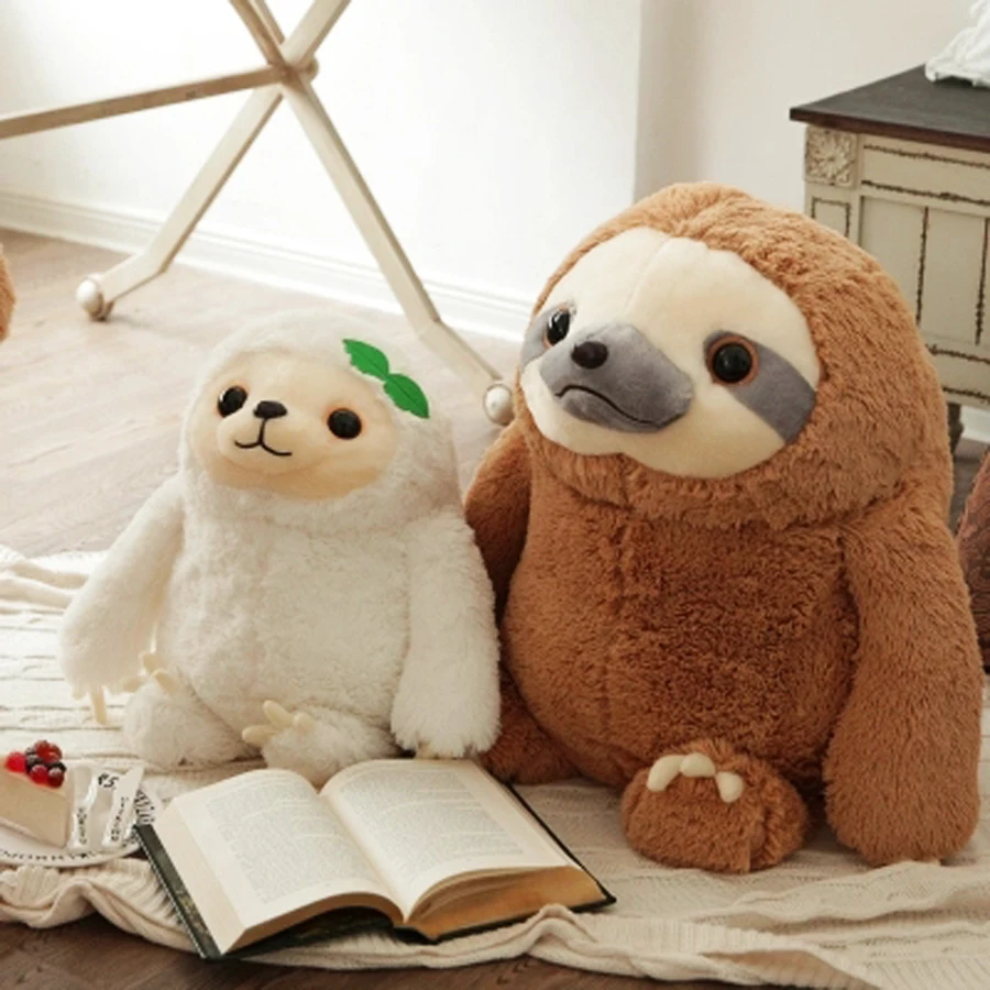 Sloth font b Cute b font Plush Toys Stuffed Cartoon Animal Doll Children font b Pillows