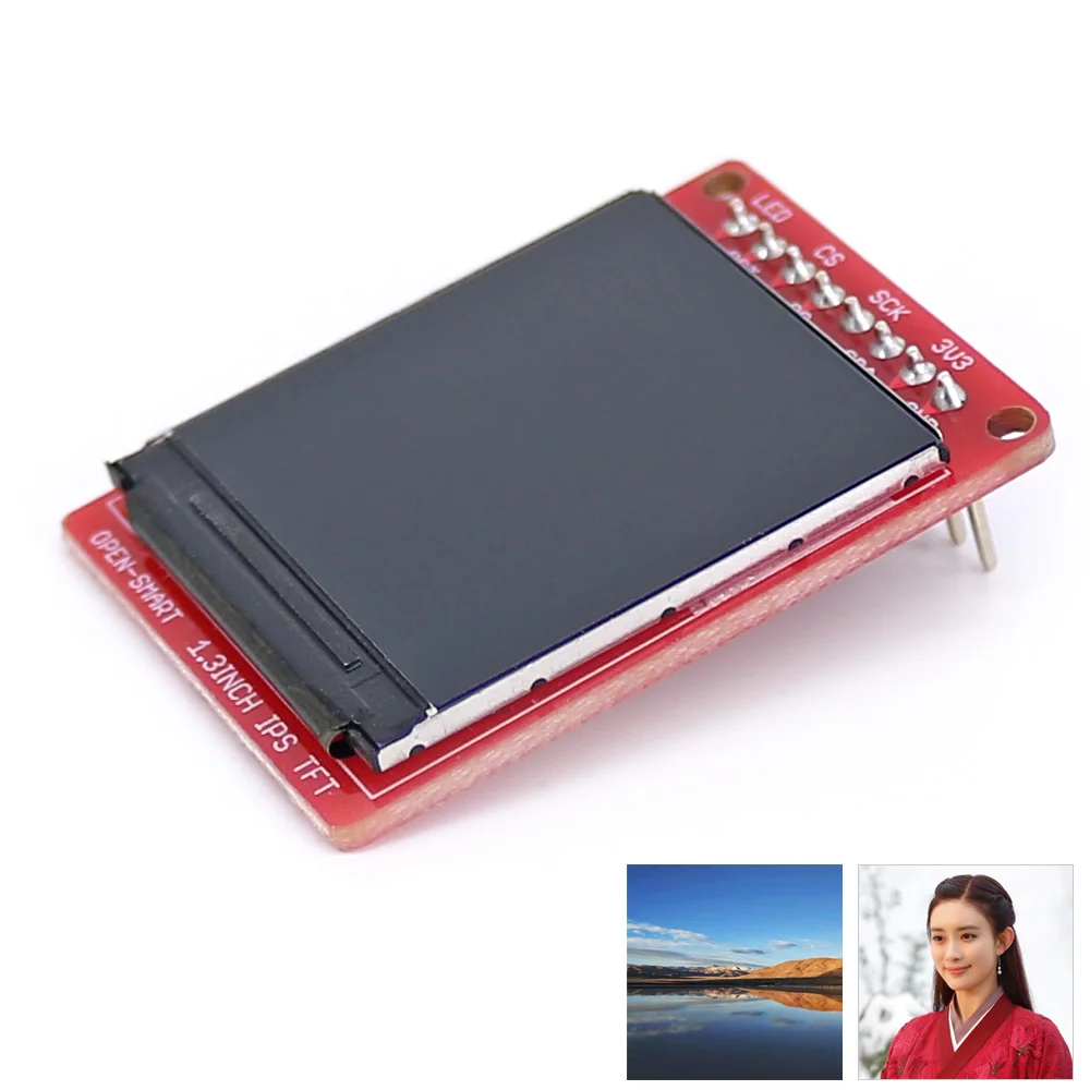 -Ʈ 3.3V 1.3 ġ 240*240 IPS TFT LCD ÷ 극ũ ƿ  , Ƶ̳