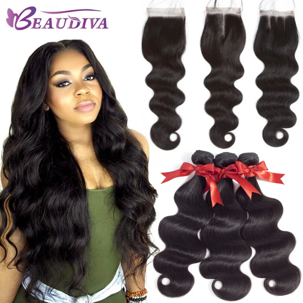 Buy Beaudiva Brazilian Hair Weave Body Wave Bundles