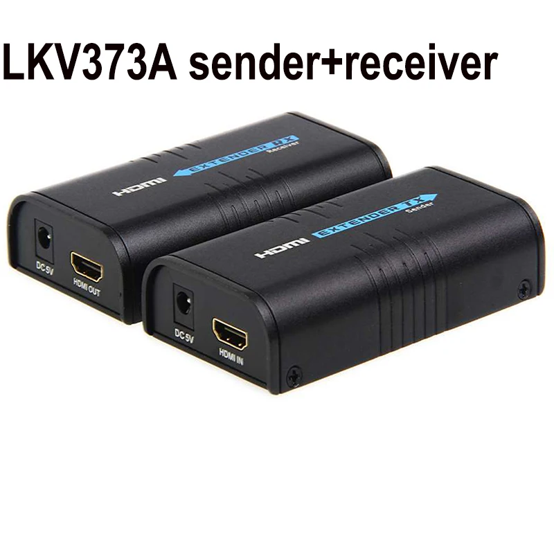 V 3,0 LKV373A HDMI удлинитель сплиттер по cat5e/6 кабель до 120 м TCP/IP 3D и 1080P - Цвет: sender receiver kit