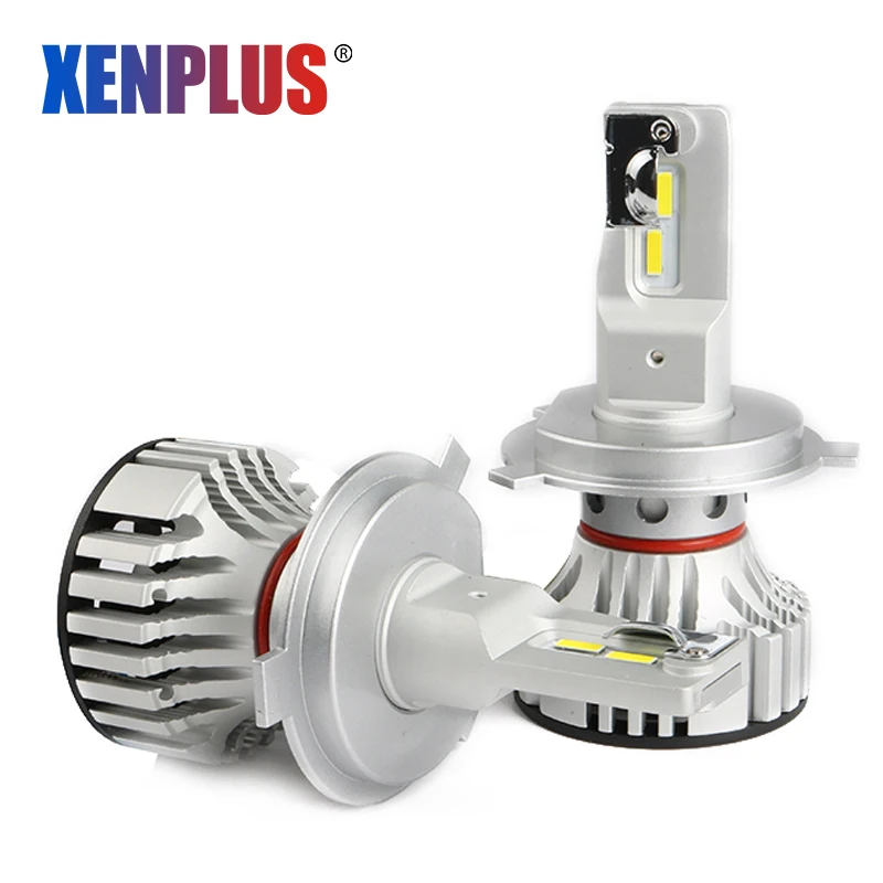 Xenplus Mini h4 светодиодные лампы для фар h11 h7 h8 h1 h3 880 9005 hb4 h13 9007 Cree чип 12 В 72 Вт 6000lm супер