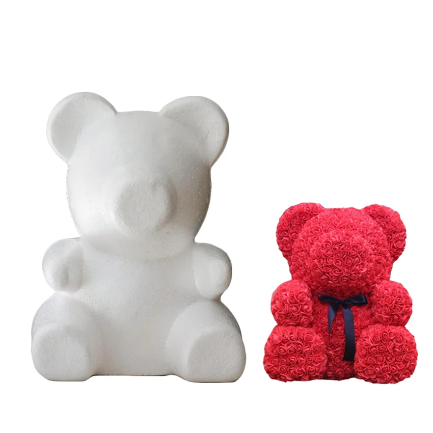 

Valentines Day Gift Modelling Polystyrene Styrofoam Foam Bear Mould Craft Balls DIY Flower Foam bunny/Heart Easter Party Decor