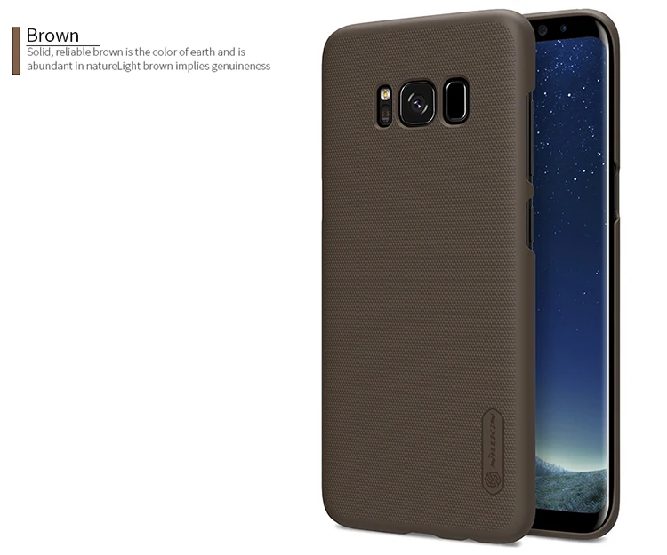 For Samsung Galaxy S8/S8 Plus Case NILLKIN Frosted PC Plastic Back Cover With Gift Screen Protector For Galaxy S8 S8 Plus 22