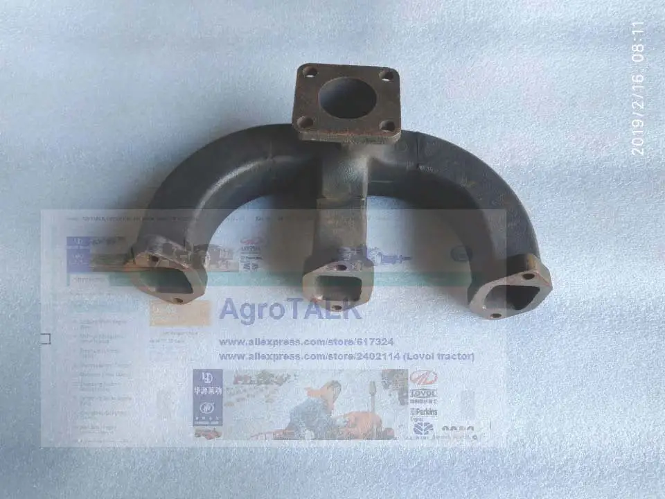 

Fujian Lijia engine like SL3105BT for foton lovol tractor,the exhaust manifold, part number: