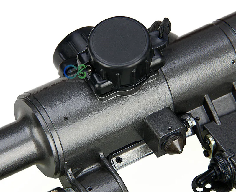 PPT Тактический подсвеченный красным 4x24-1 Riflescope для Dragonov СВД снайперская винтовка серии для охоты gs1-0330