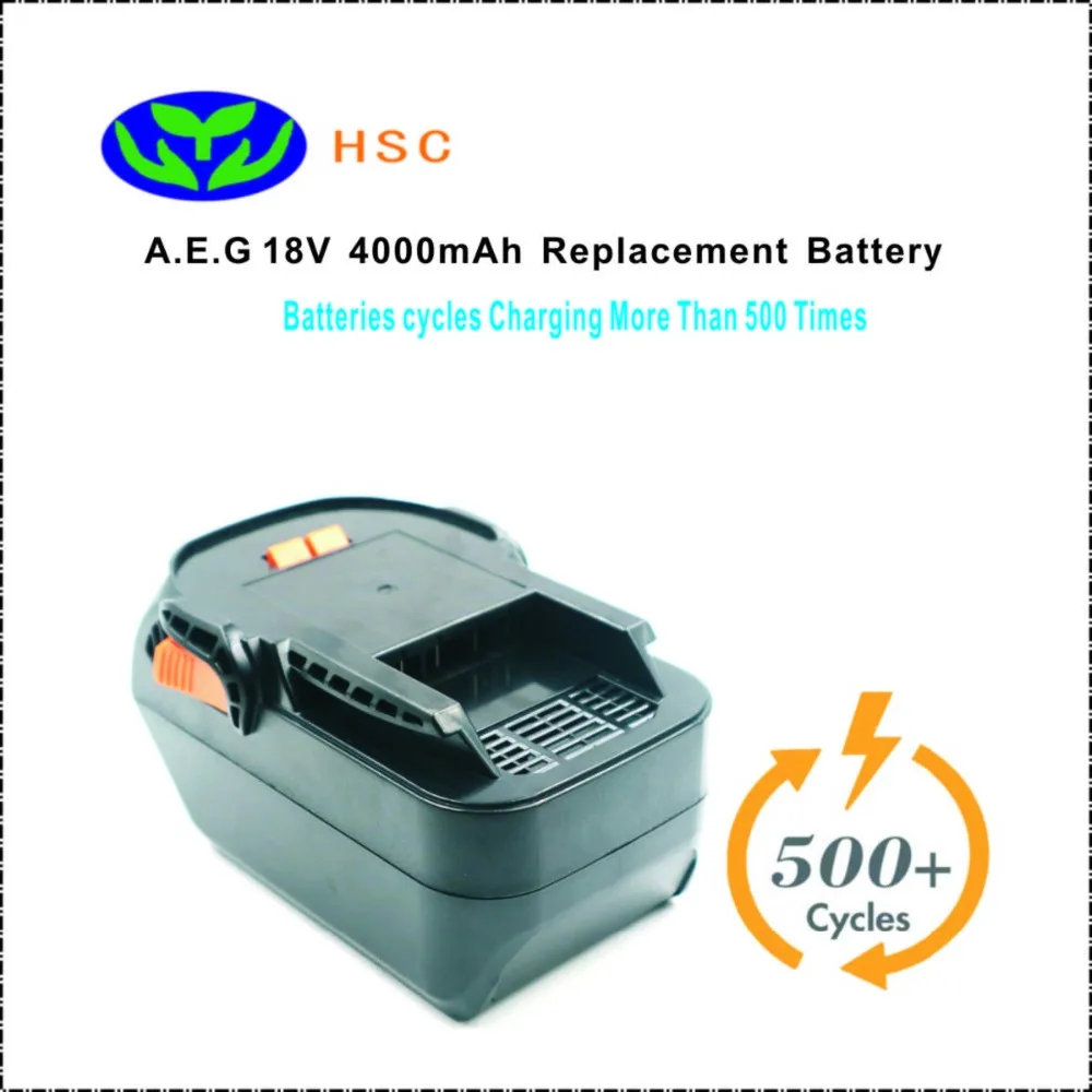 4000 мА/ч, 18650 Батарея пакет AEG18C Li-Ion Батарея 18V Замена. Например, L1815R L1830R Батарея пакет 18V