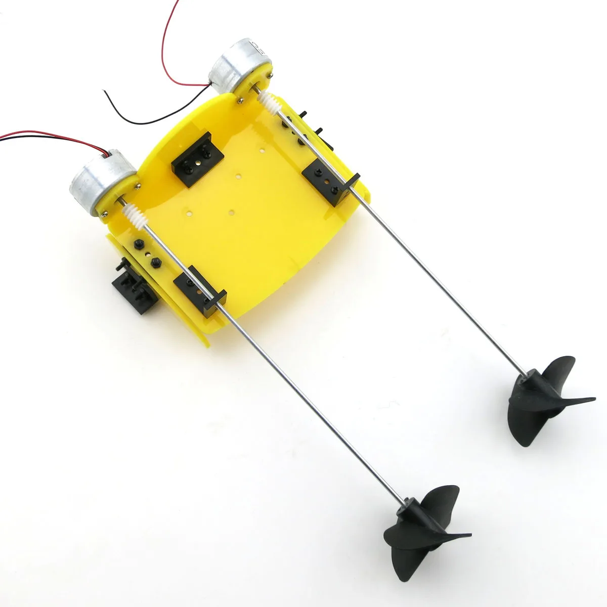 DIY пульт дистанционного управления корабль ручной работы игрушки физические Гизмо строительные блоки наборы солнечной энергии собранная