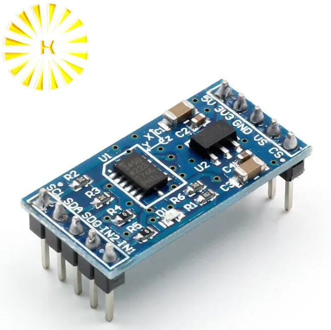 ADXL345 IIC / SPI цифровой датчик угла акселерометр для разъема arduino|Соединители| |