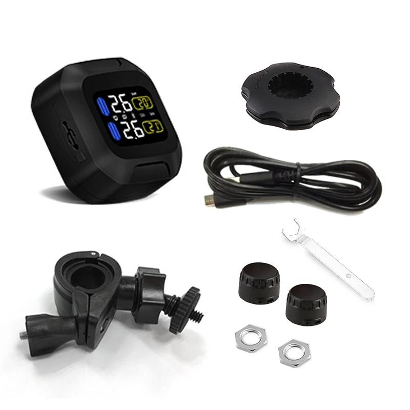 Careud M3 TH WI TPMS мотоцикл ЖК экран дисплей Система контроля давления в шинах