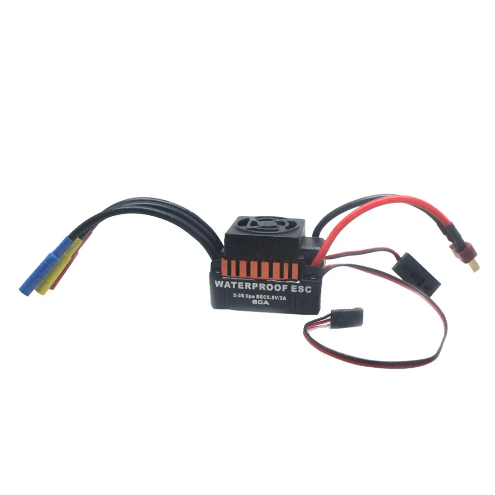 

HIINST 9T 4370KV Brushless Motor + 60A ESC Speed Controller Combo ME720 for 1/10 RC Car L824