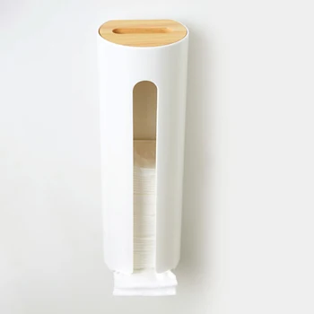 

Cotton Pad Holder Wall Mount,Saver And Dispenser,Cotton Pad Container,Cosmetic Storage,Dispenser With Easy-Access Opening Colorf