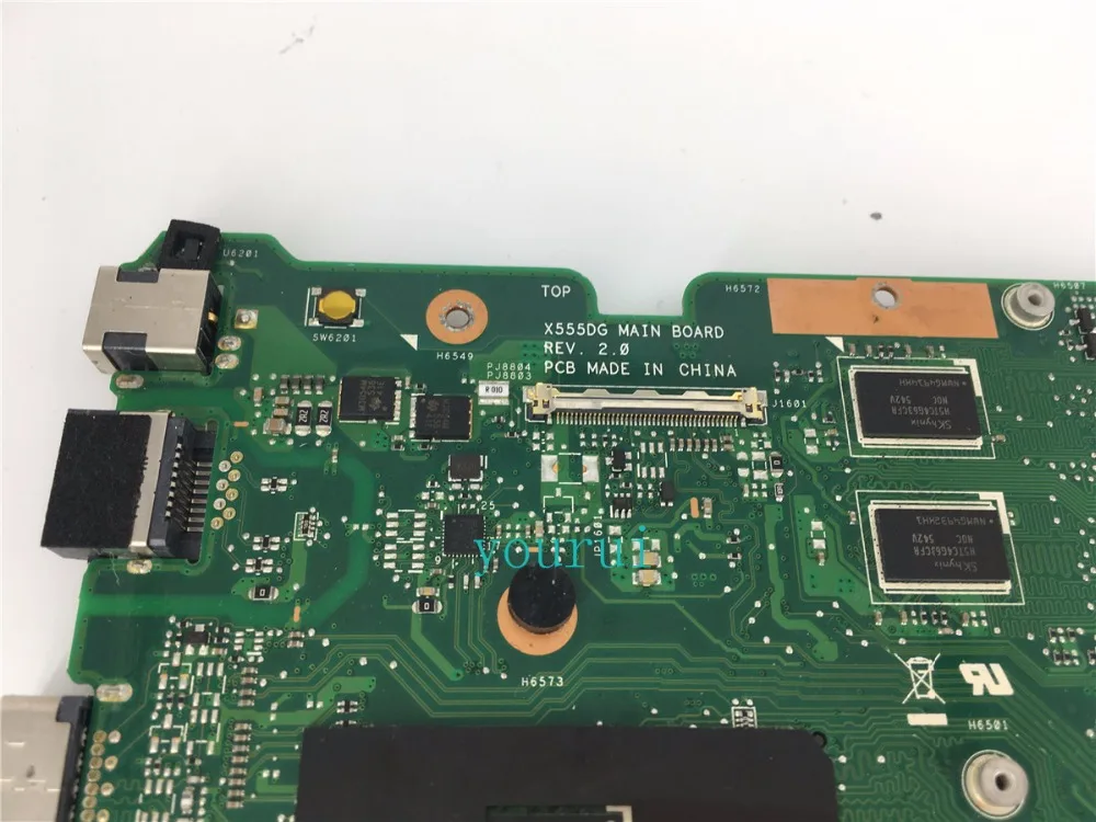  yourui A4-7210CPU 4GB RAM mainboard REV 2.0 For ASUS X555D A555D X555DG X555YI laptop motherboard 9