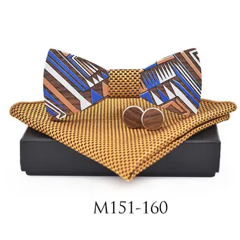 

Wholesale Hot Wooden Bow Tie for Men Unique Fashion Wood Gift for Man