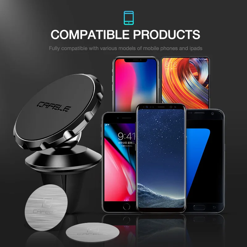 Magnetic Car Phone Holder Holders & Stands Smartphone Accessories CoolTech Gadgets free shipping |Activity trackers, Wireless headphones