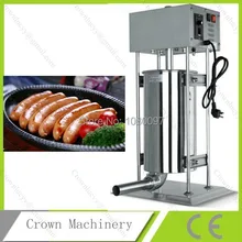 10 л Электрический колбасный наполнитель машина; шприц для сосисок; колбаса, Мясорубка; хот-дог
