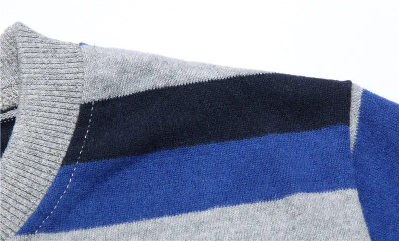 Cotton T-shirts Men Long Sleeve Mens TShirt Spring Autumn Brand Striped Male T shrits Dress Global Shopping Festival Drop-Ship d 05