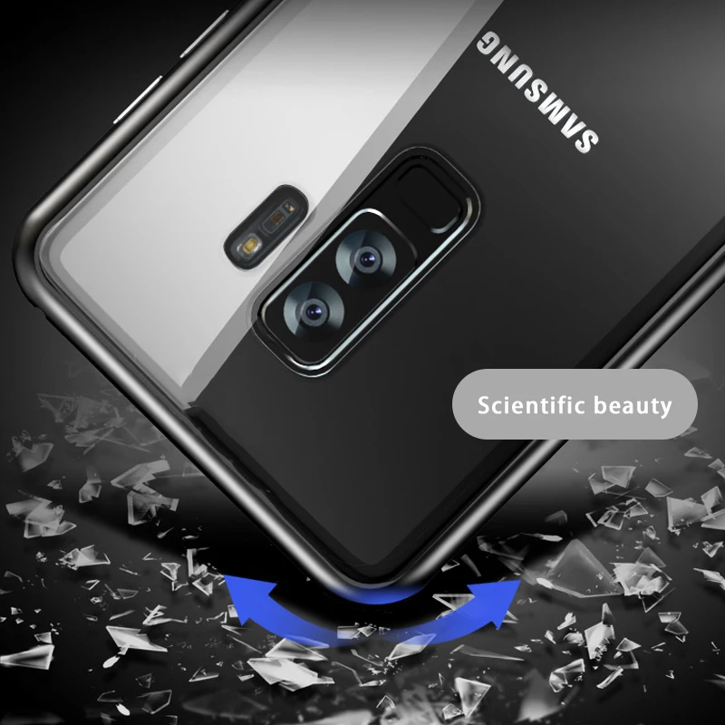 Магнитный флип-чехол для samsung galaxy s10 s9 s8 plus note 9 8 s10e j4 j6 plus j8 a7 a9 задняя крышка на Галакси 10 s 9a 7a