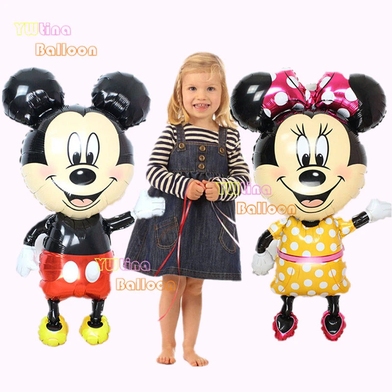 1 Unids Lote Anniversaire De Mickey Mouse Minnie Globos Airwalker Globo De Helio Foil Balloon Fiesta Rojo Minnie Fiesta De Cumpleanos Suministros Party Stuff Party Supplies Themeparty Goth Aliexpress