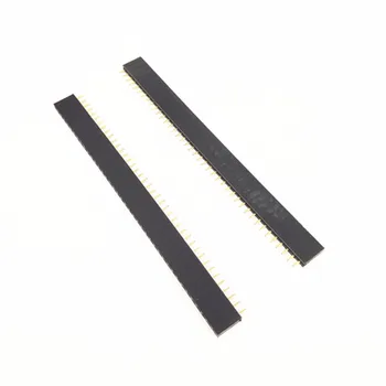 

50pcs/lot 40Pin 2.54mm Spacing Female Single Needle seat/Pin Female Seat 1*40P
