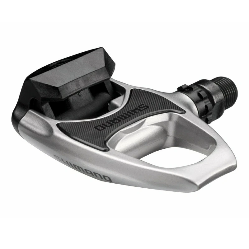 Педали shimano SPD SL PD R540 черный/серебристый/белый педали для дорожного велосипеда
