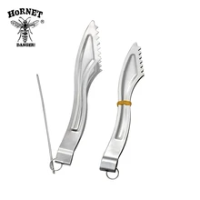 Металлический нож зубы уголь для кальяна щипцы уголь зажимы фиксирующие щипцы 160 мм с фольгой перфоратор ногтей Sheesha аксессуары