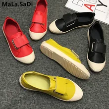 Новинка; Милые Женские Повседневные Удобные однотонные туфли из мягкой натуральной кожи на плоской подошве с круглым носком; сезон весна-осень; модные пляжные водонепроницаемые Мокасины