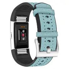 Kinganda новая Замена ТПУ кожаный ремешок браслет для FitBit Charge 2 горячий 18Mar12 Прямая поставка F