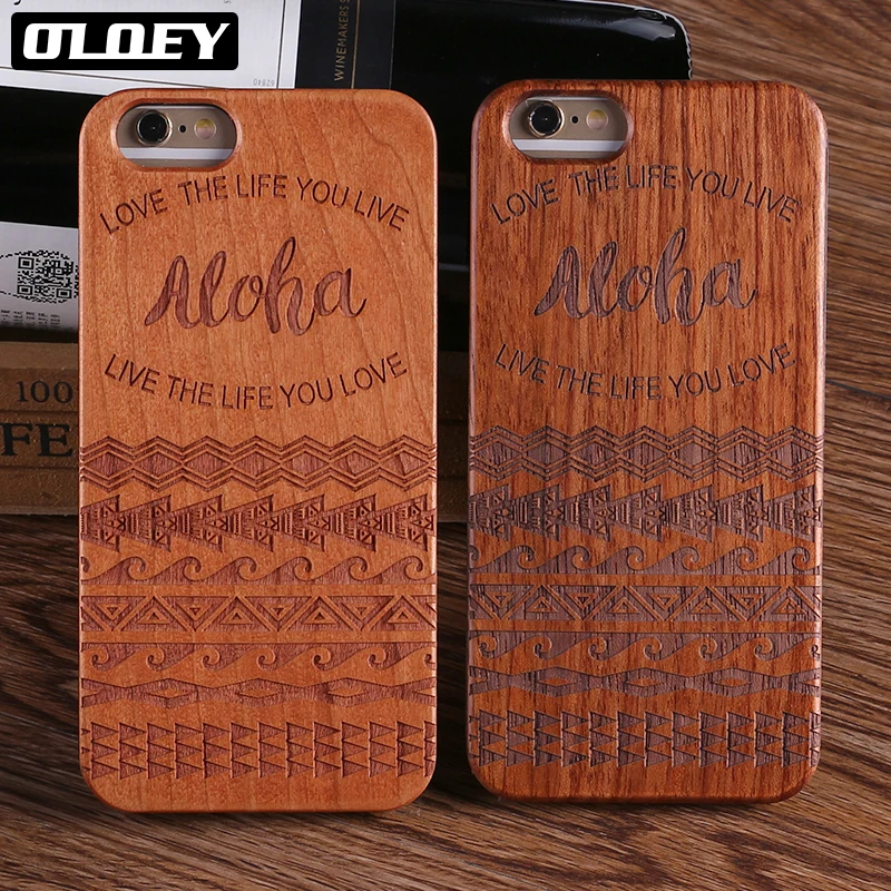 

For iPhone6 6S 7 7Plus 8 8Plus X XS Max Words Aloha Beach Wood Case For SAMSUNG Galaxy S8 plus S9 S9 Plus Case Cover Fundas