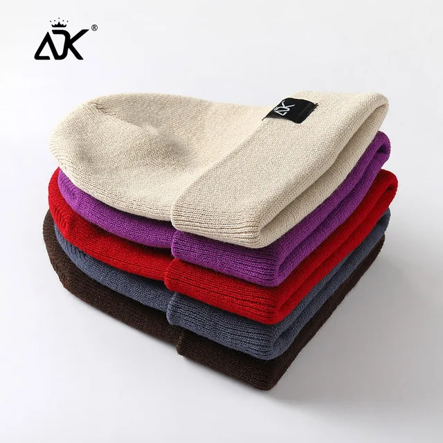 Sombreros de punto con etiquetas ADK para hombre y mujer, gorros Unisex transpirables, sombrero de señora Sombreros de punto con etiquetas ADK para hombre y mujer, gorros Unisex transpirables, sombrero de señora