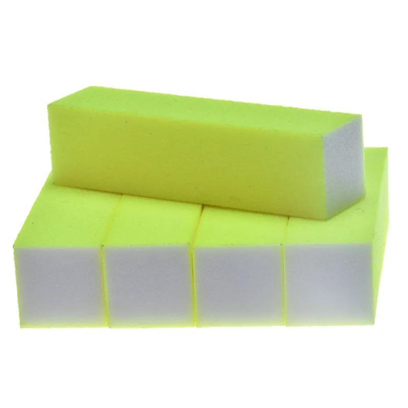 

Hot Deal 5Pcs Nail Art Buffer File Block Pedicure Manicure Buffing Sanding Polish lime a ongle maquiagem nails accessoires