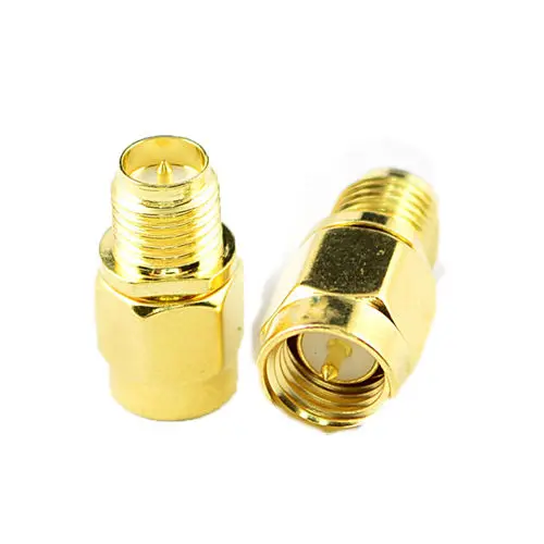 

6 pcs SMA male plug To RP-SMA female Jack Straight RF Coax Connector Adapter
