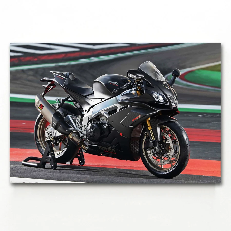 Aprilia RSV4 Автомобиль Мотоцикл SuperbikeWall художественные плакаты и принты на холсте