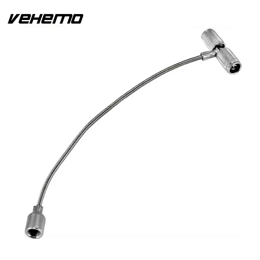 VEHEMO 22CM Air Valve Stem Installation Tool Cable Fishing Type Puller Extractor Flexible Car