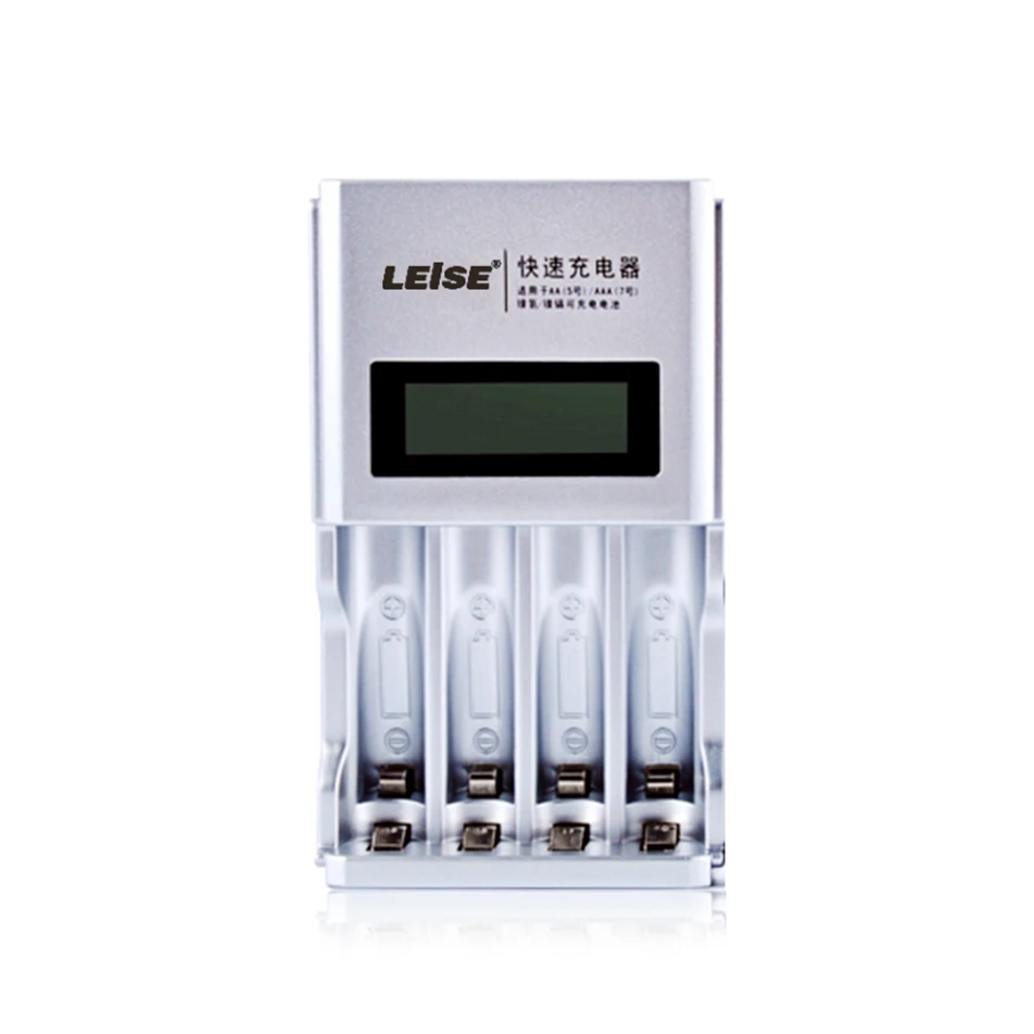 Leise AA/AAA зарядное устройство nimh nicd аккумуляторная батарея ЖК дисплей