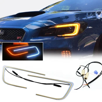 

Switchback Dual-Color LED Circuit Board C-Rings DRL For 15+ Subaru WRX STI Headlight