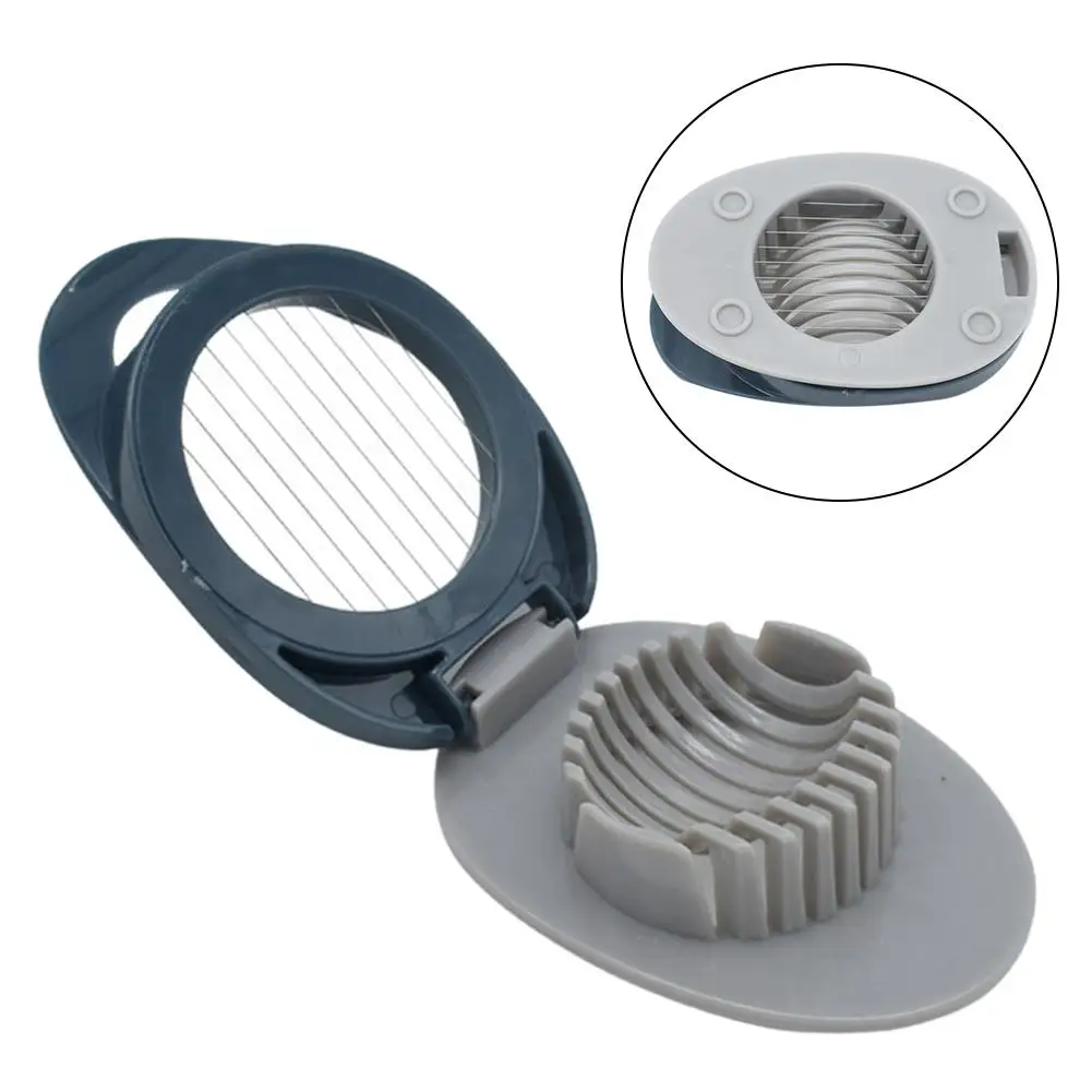 

2019 Kitchen Egg Slicer Staainless Steel Cutter Egg Cutter Mold Gadgets Cooking Tools