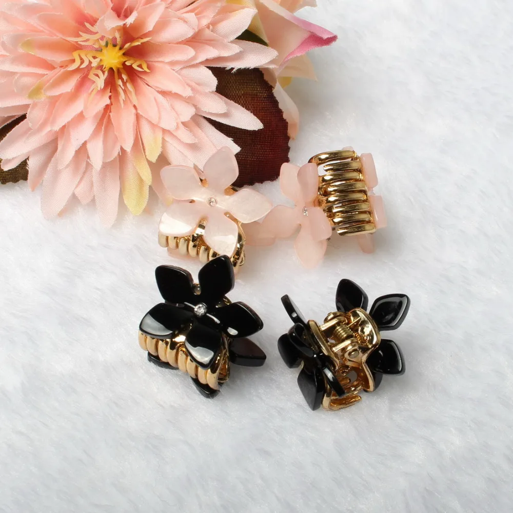 Детский пластиковый мини зажим для волос 2 см|hair clip clamp|small plastic hair clipsfashion accessories |