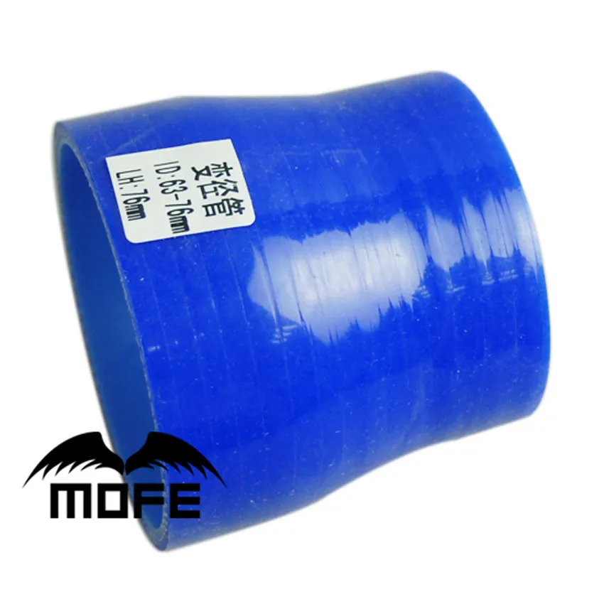 

7.15 Mofe ID 51mm/63mm Blue Black Straight Silicone Hose Pipe Turbo Intake For Car Accessories