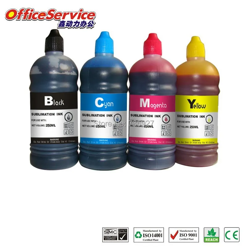 4X500ML универсальные сублимационные чернила для RICOH SG 3110 2100N 7100DN GX-e7700 e5500 e3300 e2600 7000
