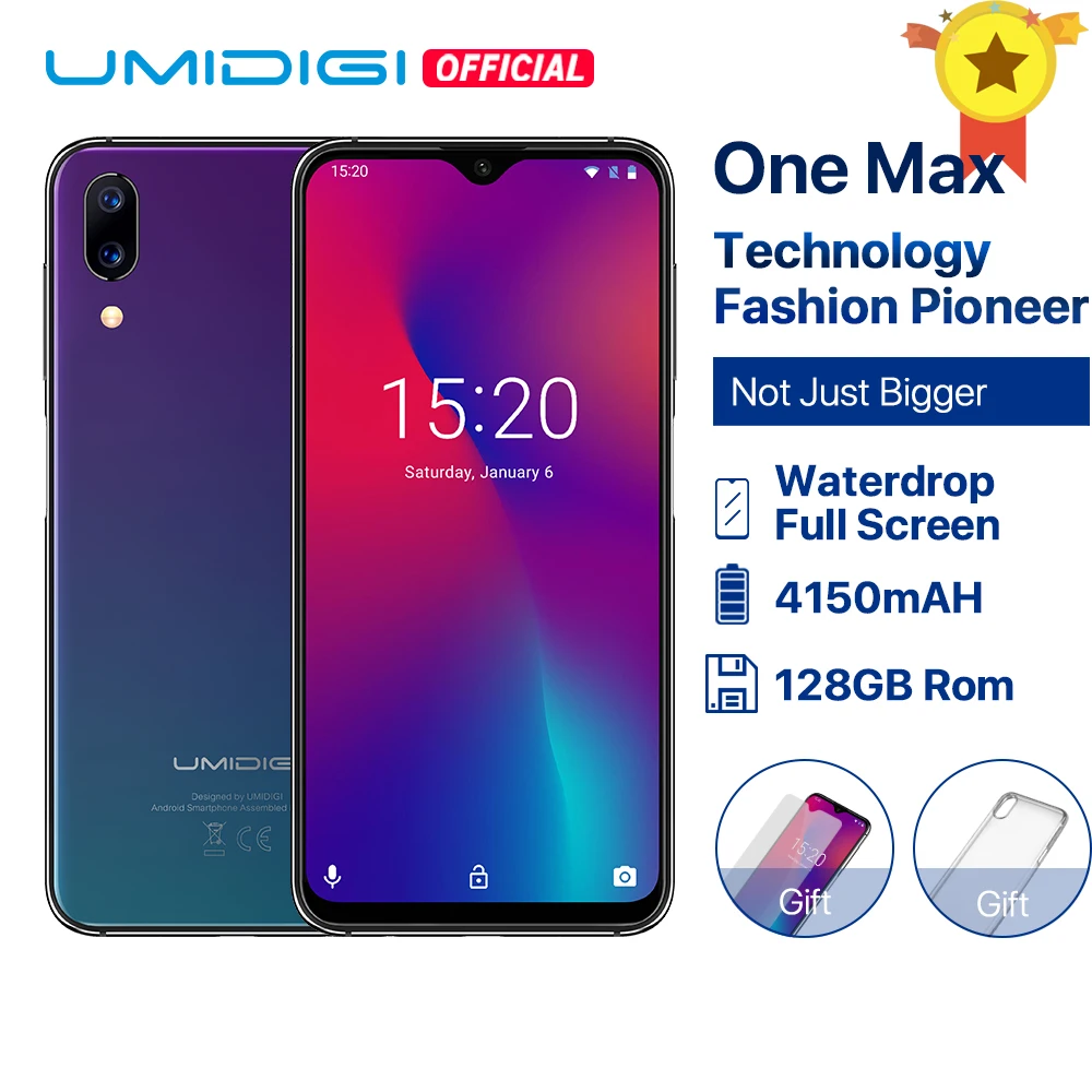  UMIDIGI One Max Global Version 4GB 128GB 6.3