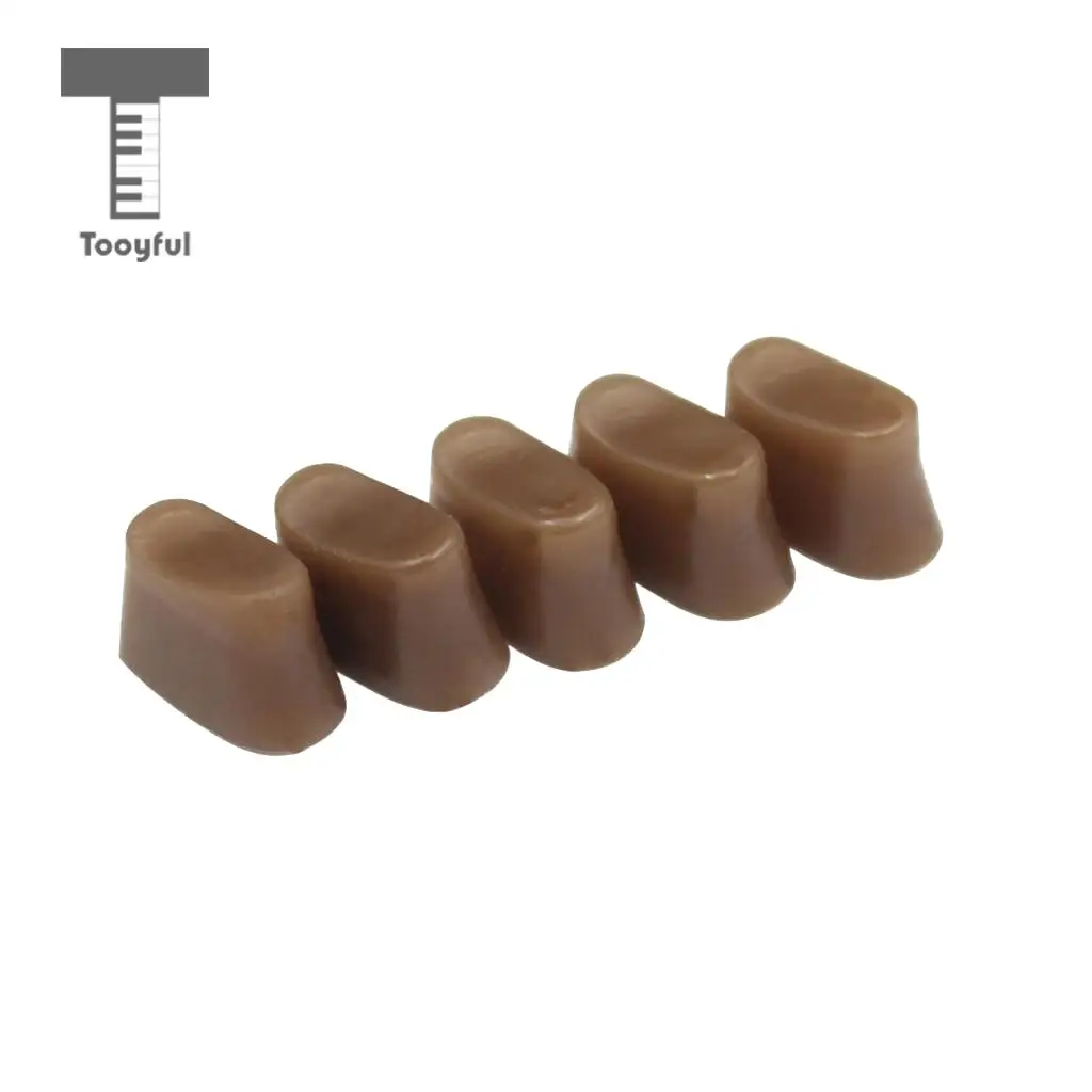 5 Pieces Flute Trill Key Bumper Cork Flute Woodwind Parts Accessories Small