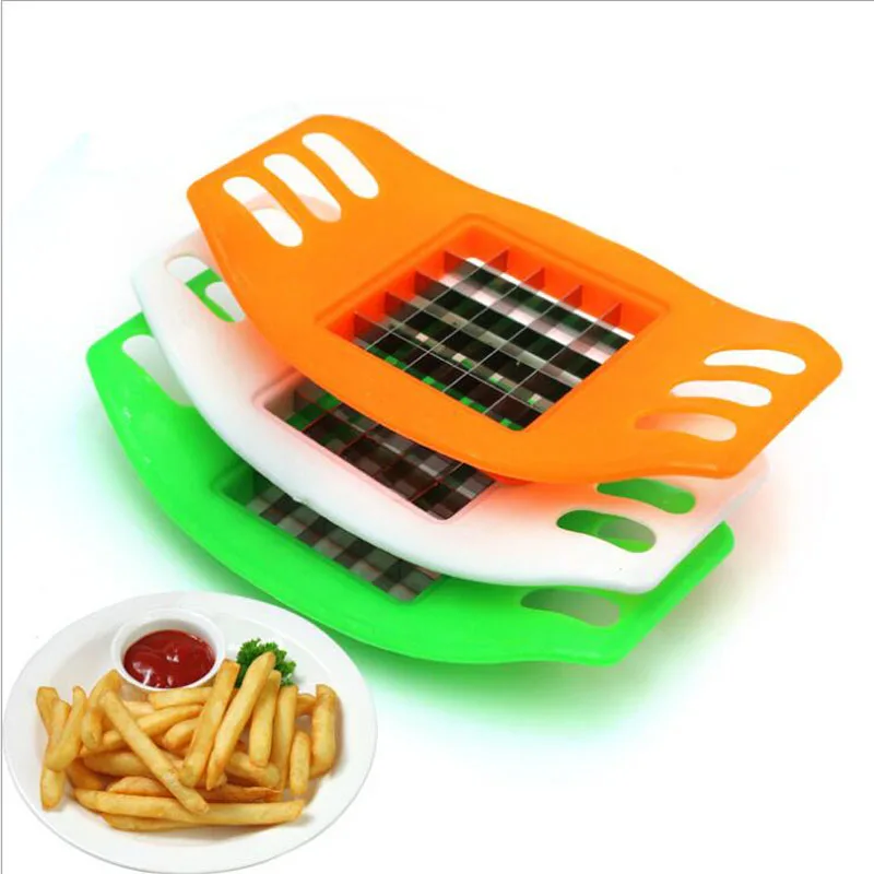 

Vegetable Potato Slicer Cutter French Fry Cutter Chopper Chips Making Tool Potato Cutting Kitchen Gadgets