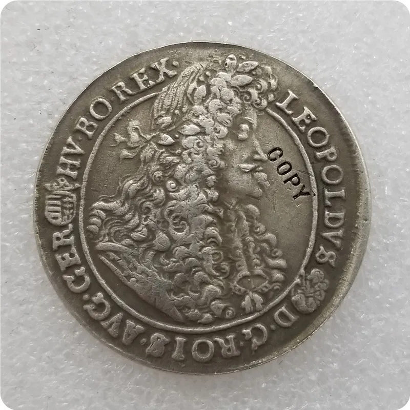 1691 Венгрия Leopold хогмут широкая монета Юбилейные Монеты копии монет Классические