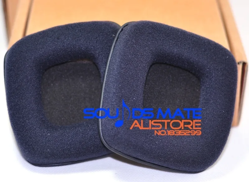 Generic Soft Velour Ear Pads Cushion For Razer Banshee StarCraft Gaming Headsets Headphone