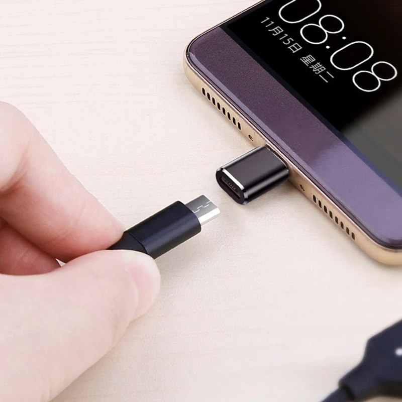 

Micro USB Type C OTG Adapter Type-c Male To Micro USB Female Charger Plug Adapter Converter Micro USB To USB-C Adapter