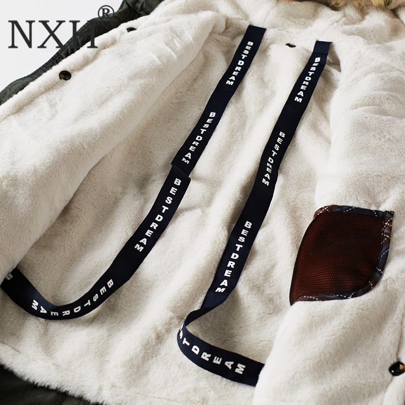 Veste Army Deux Bleu Green Manteau Vert Armée Long Grande De Taille marine Coupe Pièces Hiver Hommes Parka Coton Nxh vent Décontracté Épaissie pUVSzM