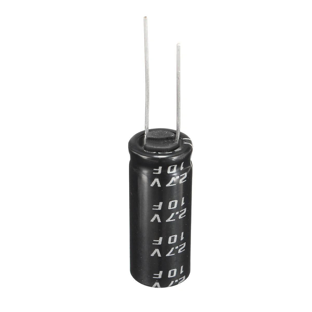 6pcs 2.7V 10F Cylindrical Ultra Super Farad Capacitor High Power Supercap