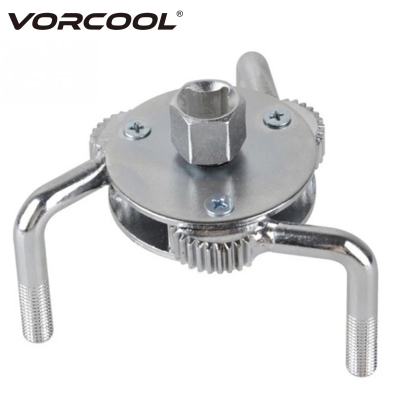 3 Jaw Design Two Way Handy Auto Adjustable Oil Filter Tool Wrench